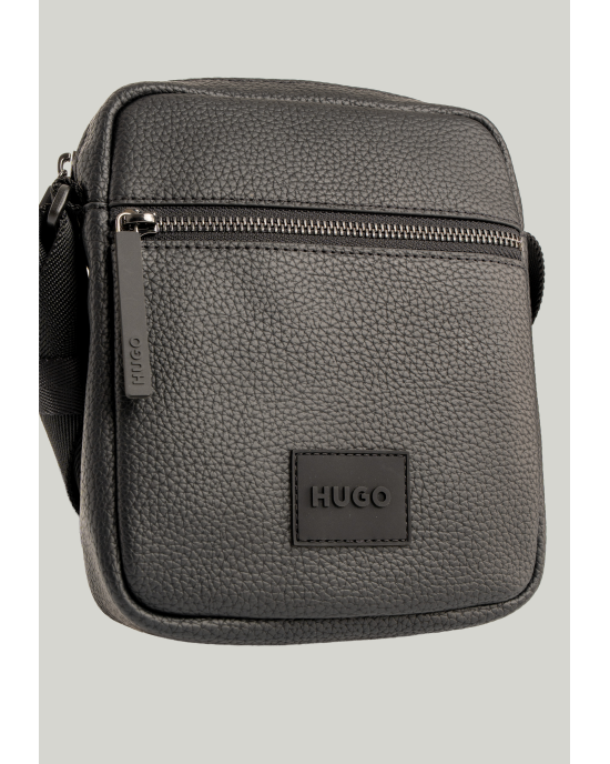 Τσαντάκι χιαστί Hugo μαύρο ΣΑΚΙΔΙΑ