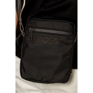 Τσαντάκι χιαστί Boss μαύρο