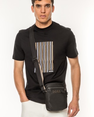 Τσαντάκι χιαστί Boss μαύρο