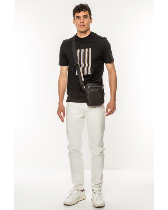 Τσαντάκι χιαστί Boss μαύρο ΣΑΚΙΔΙΑ