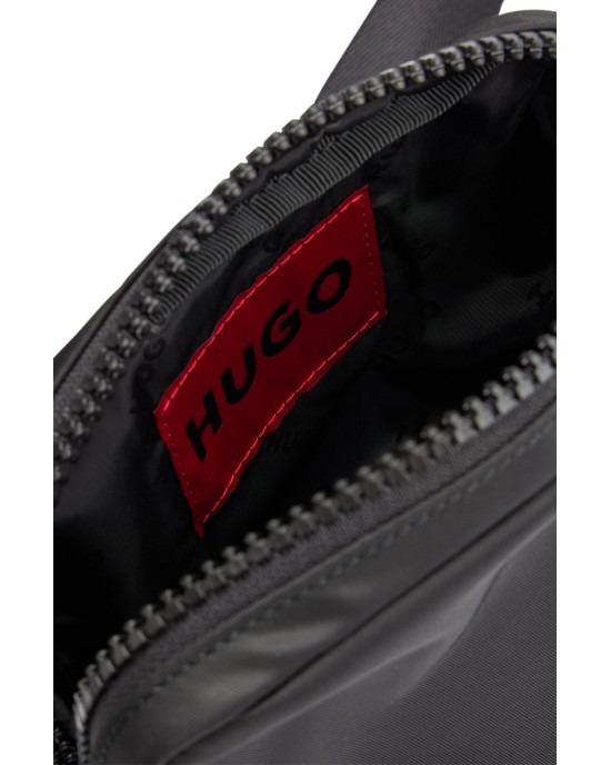 Τσαντάκι χιαστί Hugo μαύρο ΣΑΚΙΔΙΑ