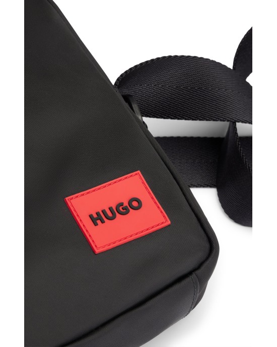 Τσαντάκι χιαστί Hugo μαύρο ΣΑΚΙΔΙΑ