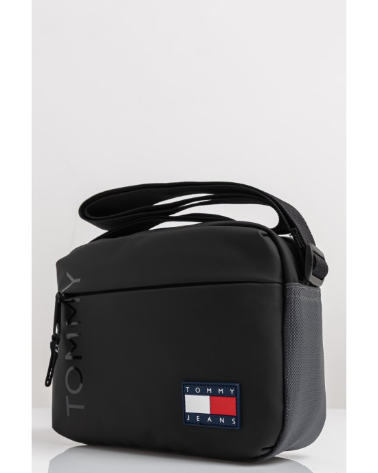 Τσαντάκι χιαστί Tommy Jeans μαύρο ΣΑΚΙΔΙΑ