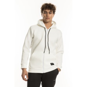 Ζακέτα φούτερ Rebel άσπρη