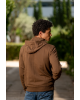 Ζακέτα Hugo καφέ ΦΟΥΤΕΡ