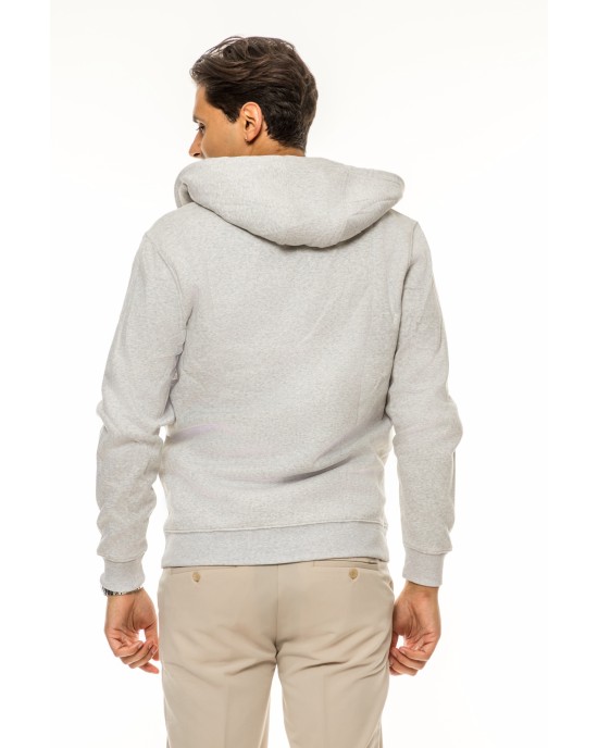 Ζακέτα φούτερ Tommy Jeans γκρι ΦΟΥΤΕΡ