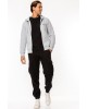 Ζακέτα Jack n Jones γκρι ΦΟΥΤΕΡ