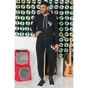 Ζακέτα φούτερ μπλε Ζακέτα φούτερ μπλε