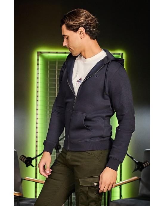 Ζακέτα Marcus μπλε ΦΟΥΤΕΡ