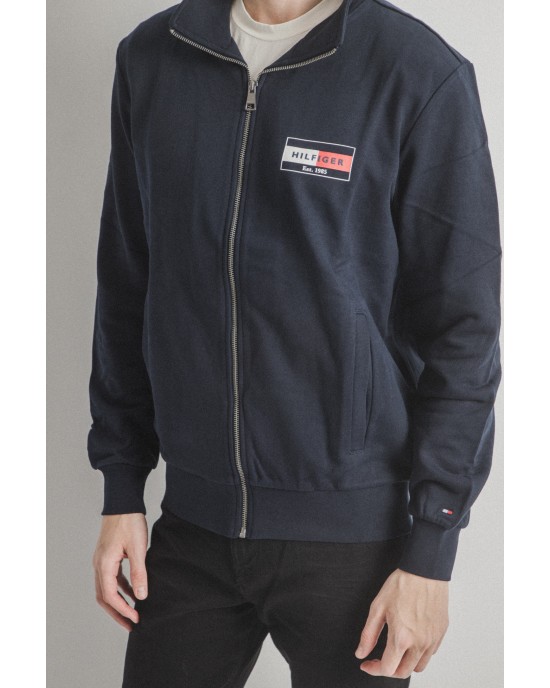 Ζακέτα Tommy Hilfiger μπλε ΦΟΥΤΕΡ