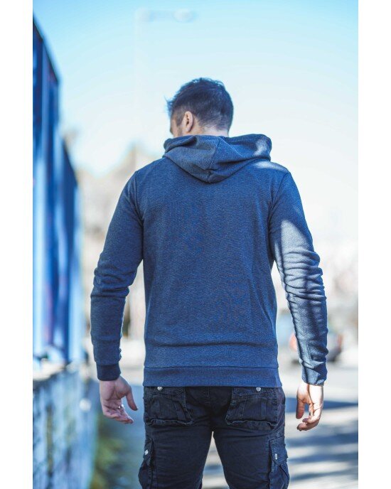 Ζακέτα Jack n Jones μπλε Ζακέτα Jack n Jones μπλε