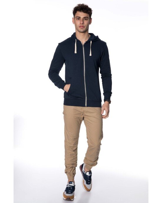 Ζακέτα Jack n Jones μπλε Ζακέτα Jack n Jones μπλε