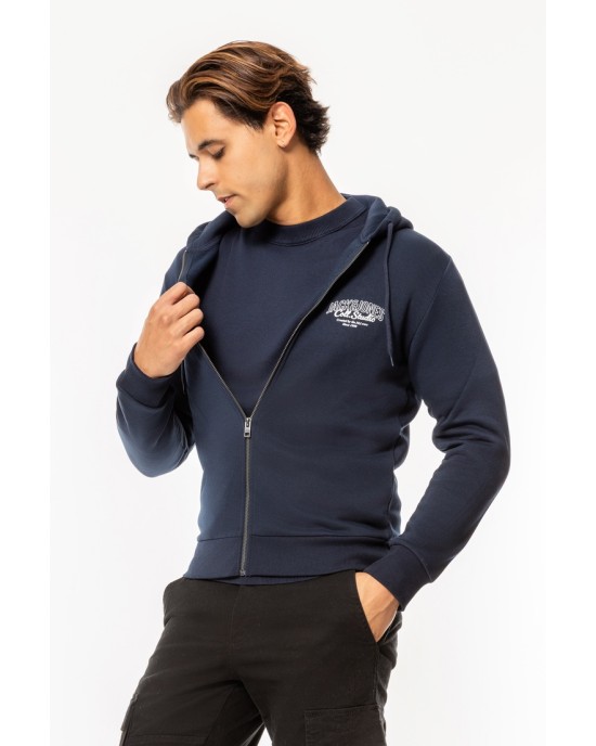 Ζακέτα Jack n Jones μπλε ΦΟΥΤΕΡ