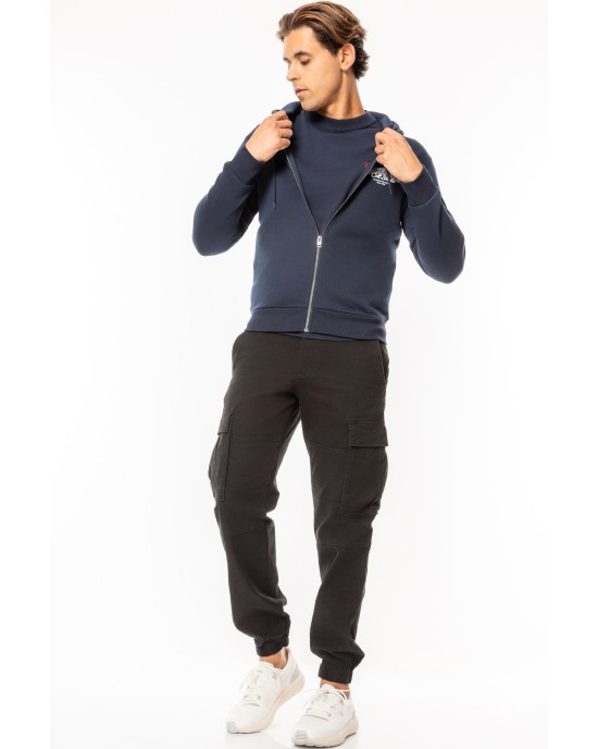 Ζακέτα Jack n Jones μπλε ΦΟΥΤΕΡ