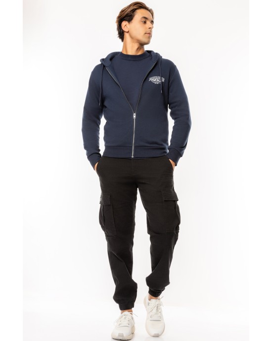 Ζακέτα Jack n Jones μπλε ΦΟΥΤΕΡ
