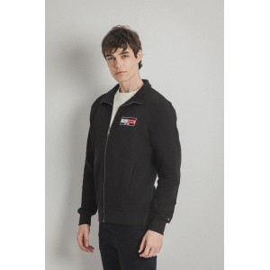 Ζακέτα Tommy Hilfiger μαύρη