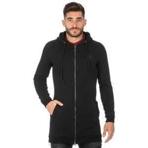 Ζακέτα φούτερ Rebel Μαύρη Ζακέτα φούτερ Rebel Μαύρη