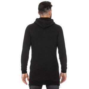 Ζακέτα φούτερ Rebel Μαύρη Ζακέτα φούτερ Rebel Μαύρη