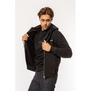 Ζακέτα Hugo μαύρη