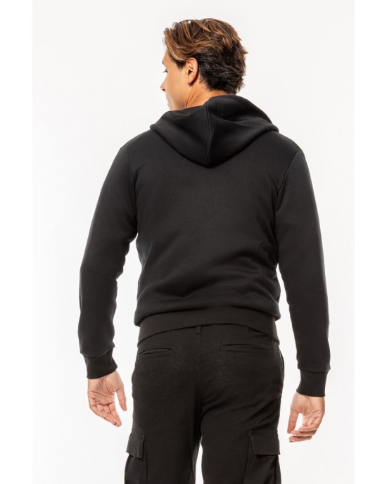 Ζακέτα Jack n Jones μαύρη ΦΟΥΤΕΡ