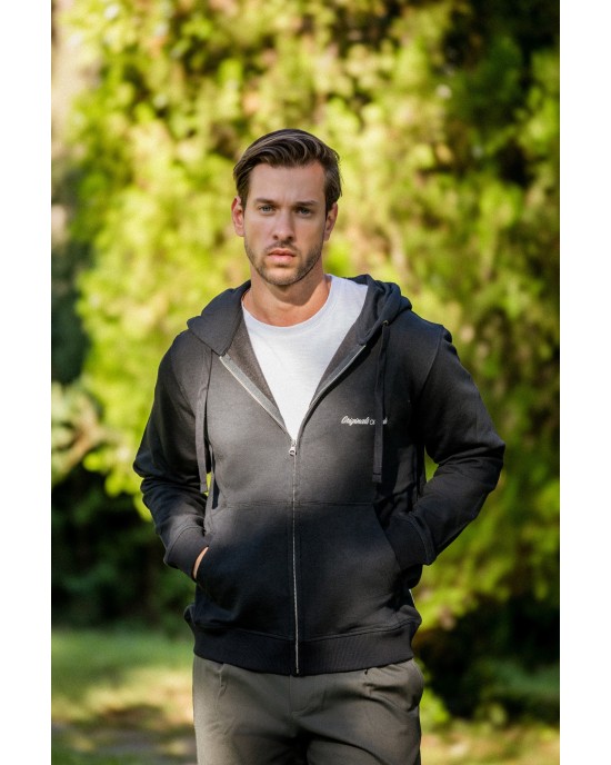 Ζακέτα Jack n Jones μαύρη ΦΟΥΤΕΡ