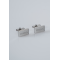 Μανικετόκουμπο Hugo ασημί