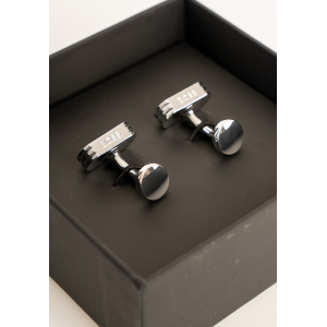 Μανικετόκουμπο Boss ασημί