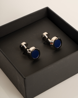 Μανικετόκουμπο Boss ασημί