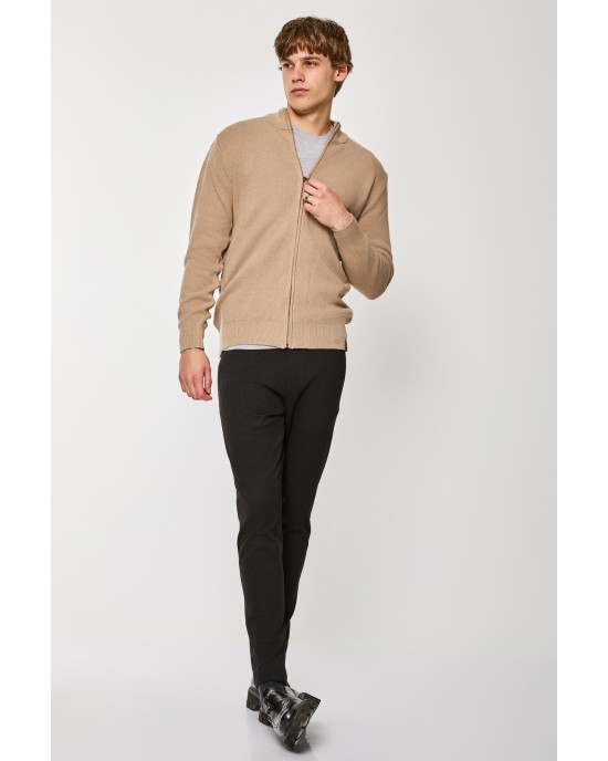 Ζακέτα Πλεκτή Artisti Italiani μπεζ ΠΛΕΚΤΕΣ