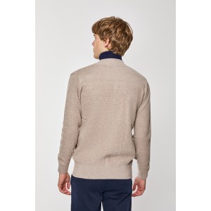 Ζακέτα Πλεκτή Artisti Italiani μπεζ