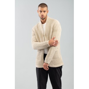 Ζακέτα Vittorio μπεζ