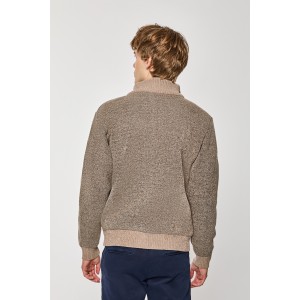 Ζακέτα πλεκτή Lexton μπεζ