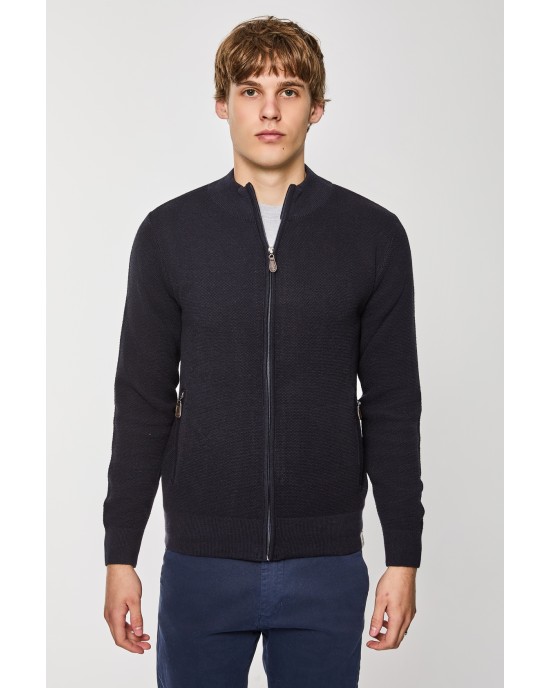 Ζακέτα Πλεκτή Artisti Italiani μπλε ΠΛΕΚΤΕΣ