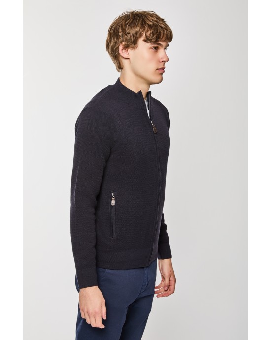 Ζακέτα Πλεκτή Artisti Italiani μπλε ΠΛΕΚΤΕΣ