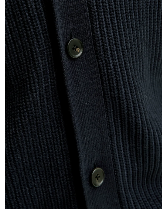 Ζακέτα Jack n Jones μπλε ΠΛΕΚΤΕΣ