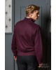 Ζακέτα πλεκτή Lexton μπορντό ΠΛΕΚΤΕΣ