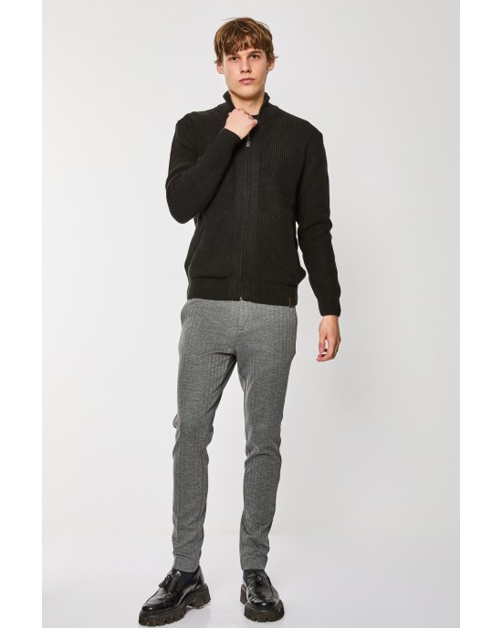 Ζακέτα Πλεκτή Artisti Italiani μαύρη ΠΛΕΚΤΕΣ