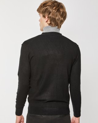 Ζακέτα Πλεκτή Over/D μαύρη