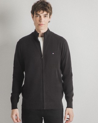 Ζακέτα Tommy Hilfiger μαύρη