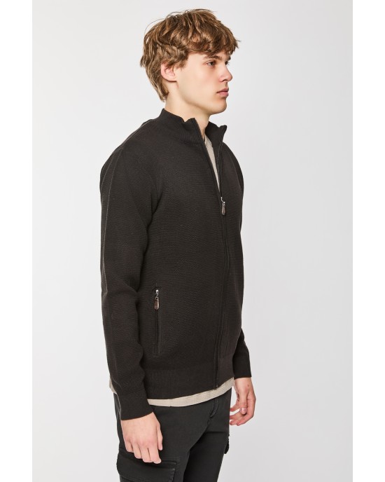 Ζακέτα Πλεκτή Artisti Italiani μαύρη ΠΛΕΚΤΕΣ