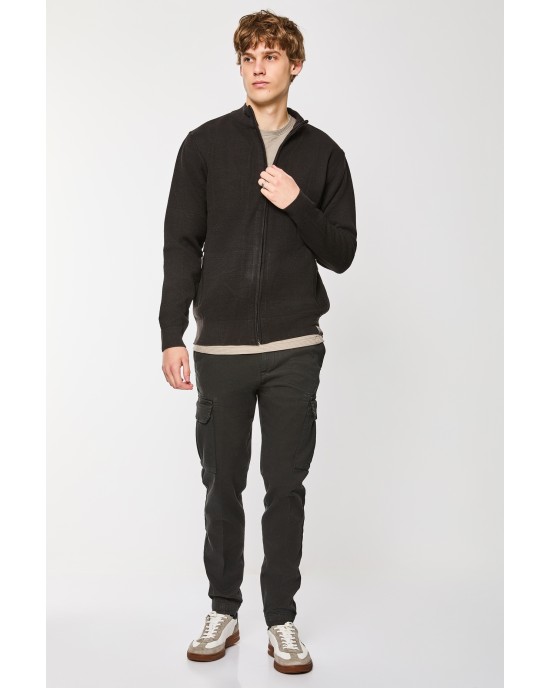 Ζακέτα Πλεκτή Artisti Italiani μαύρη ΠΛΕΚΤΕΣ