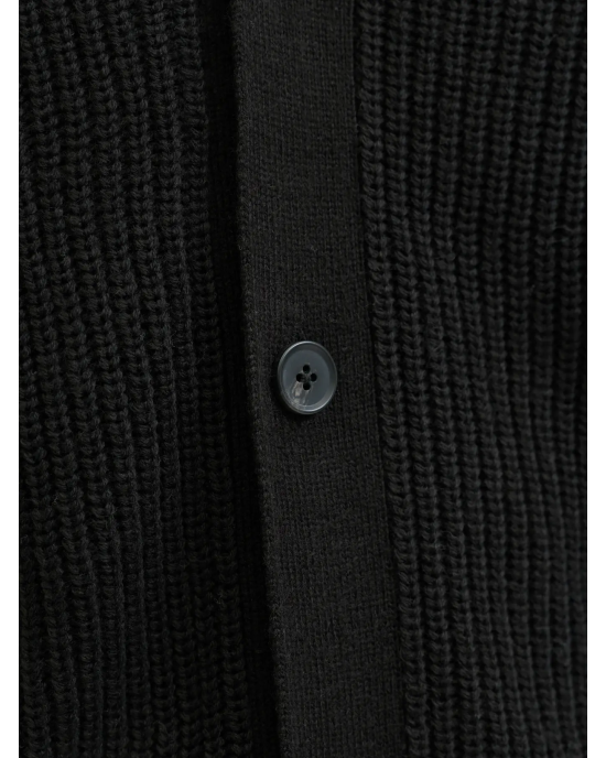 Ζακέτα Jack n Jones μαύρο ΠΛΕΚΤΕΣ