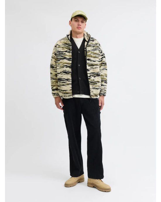 Ζακέτα Jack n Jones μαύρο ΠΛΕΚΤΕΣ