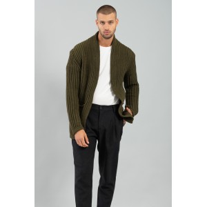 Ζακέτα Vittorio λαδί