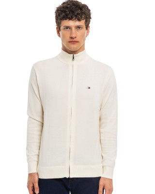 Ζακέτα Tommy Hilfiger εκρού