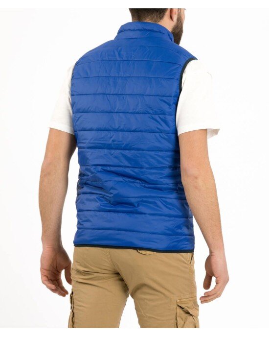 Μπουφάν αμάνικο Jack n Jones σε μπλε απόχρωση Μπουφάν αμάνικο Jack n Jones σε μπλε απόχρωση
