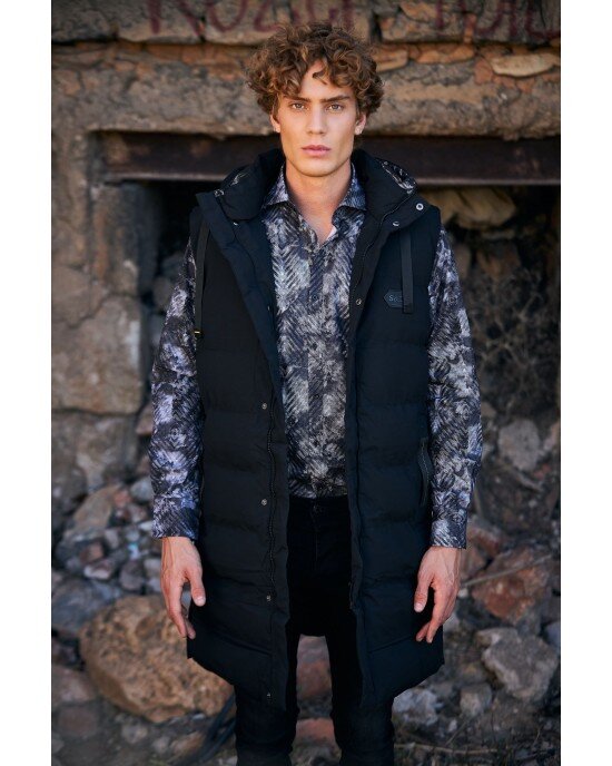 Μπουφάν Splendid Clothing αμάνικο μαύρο ΑΜΑΝΙΚΑ ΜΠΟΥΦΑΝ