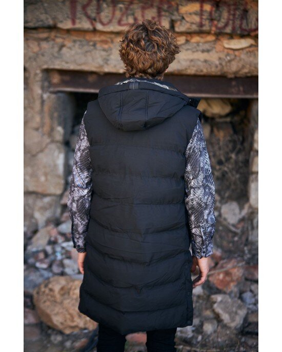 Μπουφάν Splendid Clothing αμάνικο μαύρο ΑΜΑΝΙΚΑ ΜΠΟΥΦΑΝ