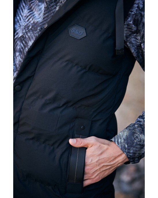 Μπουφάν Splendid Clothing αμάνικο μαύρο ΑΜΑΝΙΚΑ ΜΠΟΥΦΑΝ