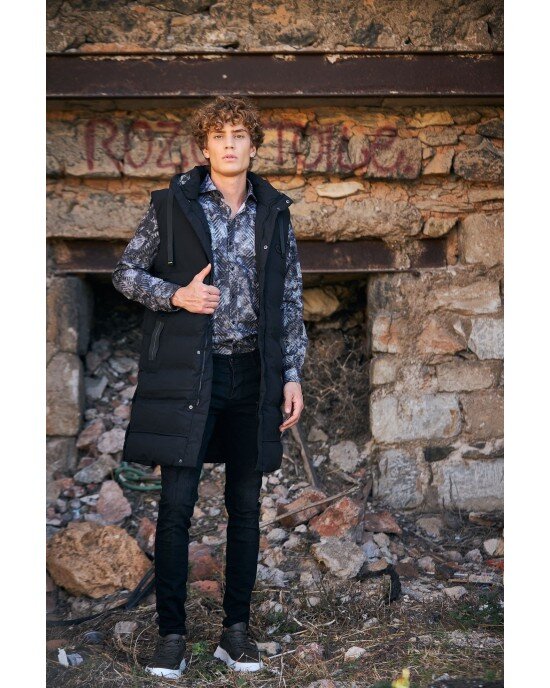 Μπουφάν Splendid Clothing αμάνικο μαύρο ΑΜΑΝΙΚΑ ΜΠΟΥΦΑΝ